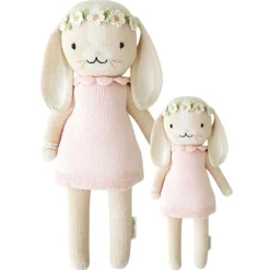 cuddle + kind Plush Toys>Hand-Knit Animal Doll Collection