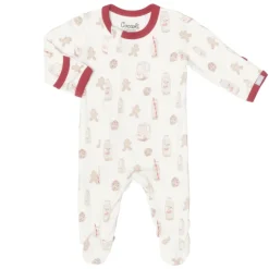 Coccoli Sleepers>Holiday Modal Zipper Footies