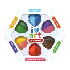 ooly Arts & Crafts>I Heart Art Erasable Crayons