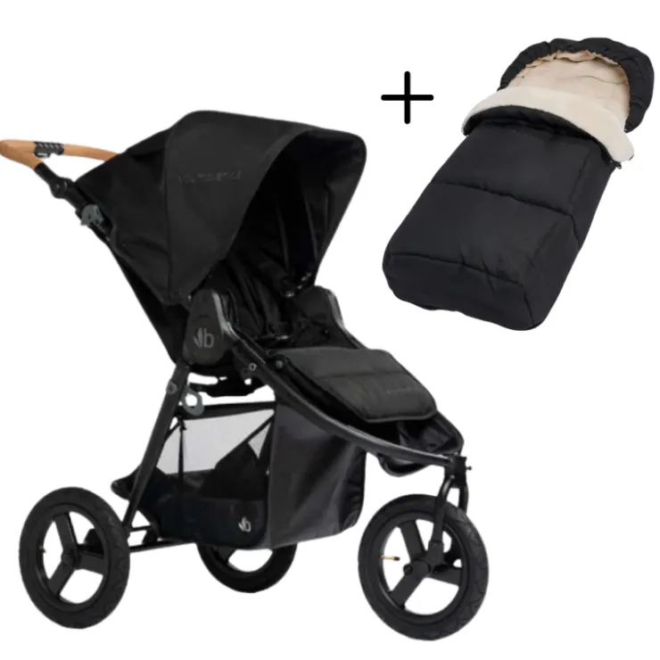 Bumbleride Full Size Strollers|All-Terrain Strollers>Indie All-Terrain Stroller + Cold Weather Footmuff Bundle