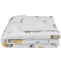 Living Textiles Bedding>Jersey Sherpa Blankets