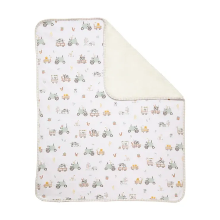 Living Textiles Bedding>Jersey Sherpa Blankets