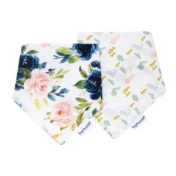 Tiny Twinkle Bibs & Burp Cloths>Kaffle Bandana Bib - 2 Pack