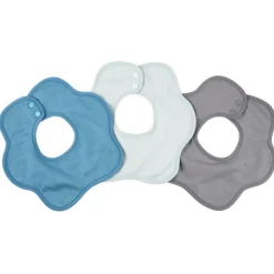 Tiny Twinkle Bibs & Burp Cloths>Kaffle Roundabout Drool Bibs - 3 Pack