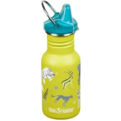 Klean Kanteen Tableware>Kid Classic Water Bottle with Sippy Cap - 12 oz
