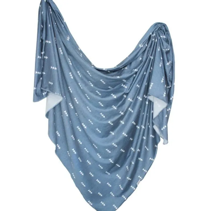 Copper Pearl Swaddles>Knit Swaddle Blanket