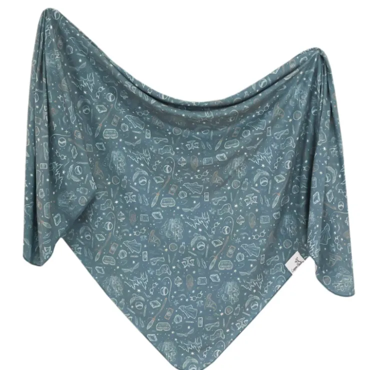 Copper Pearl Swaddles>Knit Swaddle Blanket