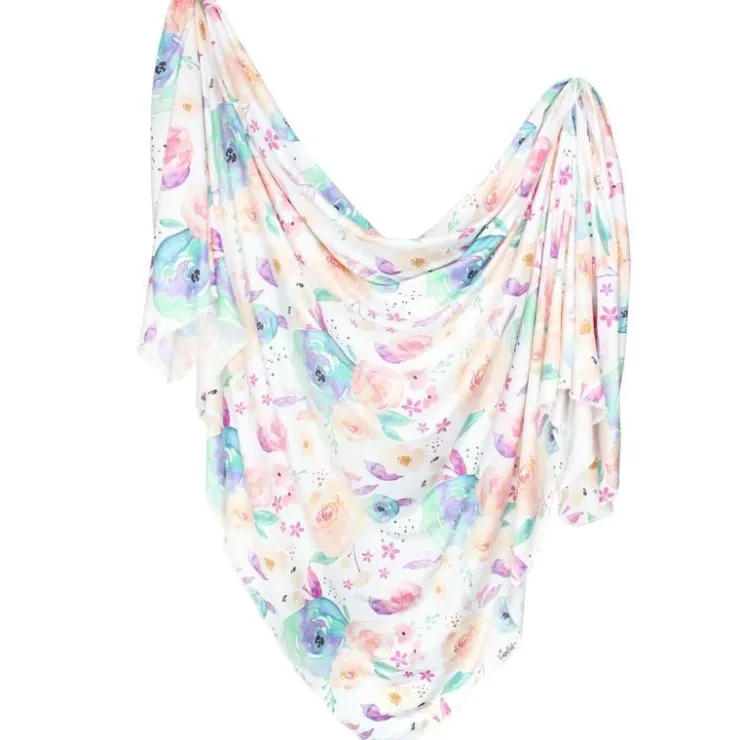 Copper Pearl Swaddles>Knit Swaddle Blanket