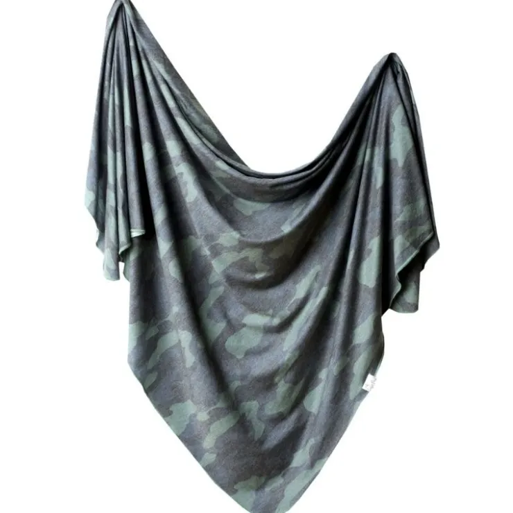 Copper Pearl Swaddles>Knit Swaddle Blanket