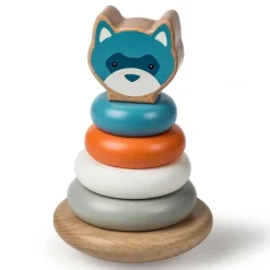 Mary Meyer Baby Building Toys>Leika - Wooden Stacking Rings