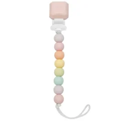 LouLou Lollipop Pacifiers|Pacifier Clips>Lolli Gem - Silicone Pacifier Clip