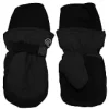 CaliKids Hats>Long Cuff Mitt-Black - Small