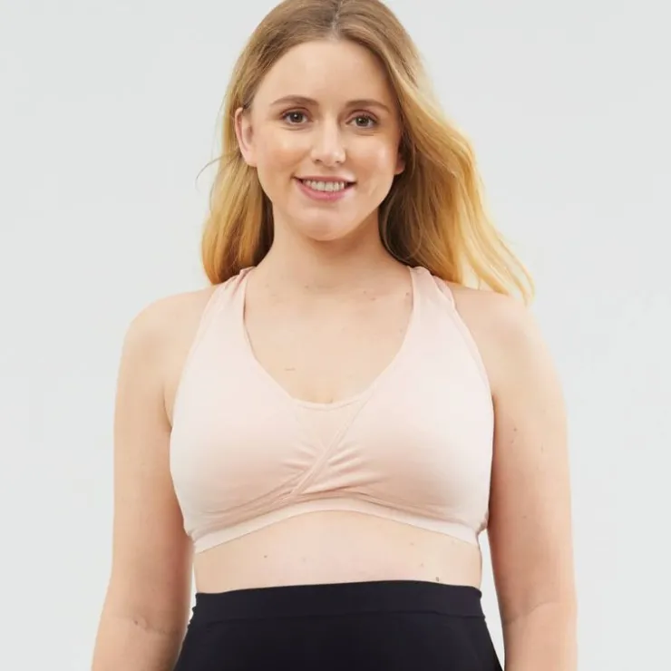 Cake Maternity Nursing Bras & Tanks>Lotus Hands-free Pumping & Nursing Bra