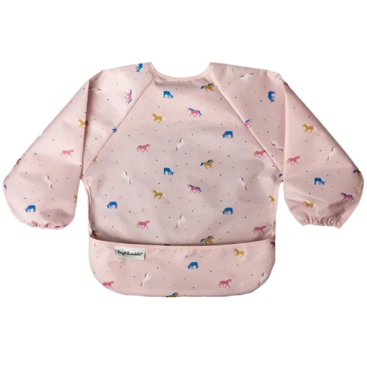 Tiny Twinkle Bibs & Burp Cloths>Mess-proof Full Sleeve Bibs
