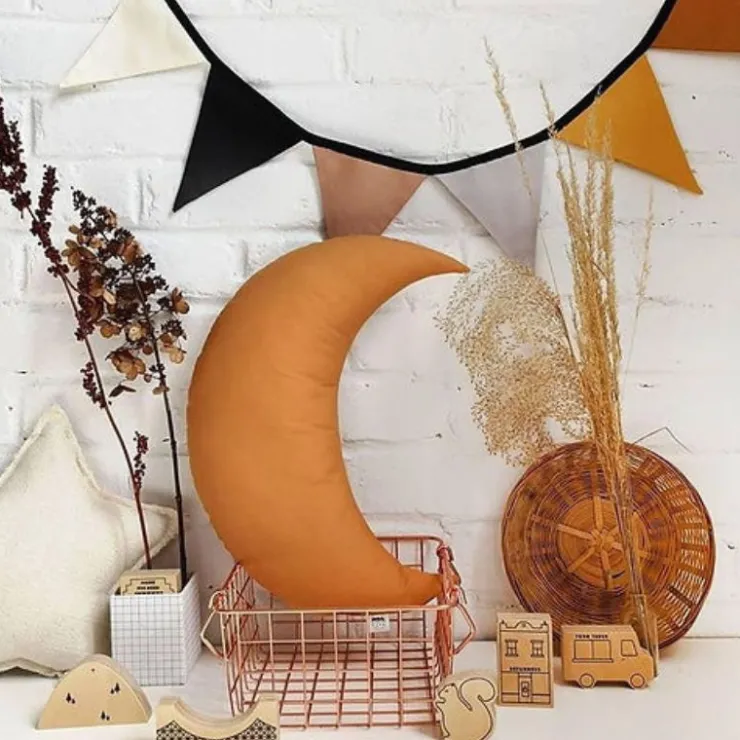 The Butter Flying Pillows>Moon Pillow