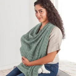 Itzy Ritzy Nursing Covers>Muslin Breastfeeding Boss Nursing Cover