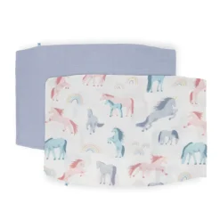 Little Unicorn Bedding>Muslin Pillowcases - 2 Pack