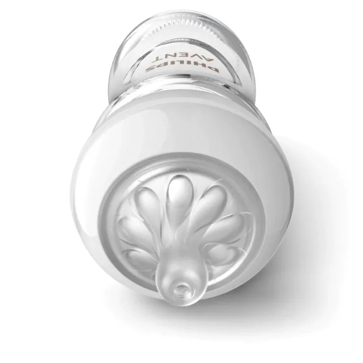 Philips Avent Bottle Feeding>Natural Bottle Clear - 2 Pack