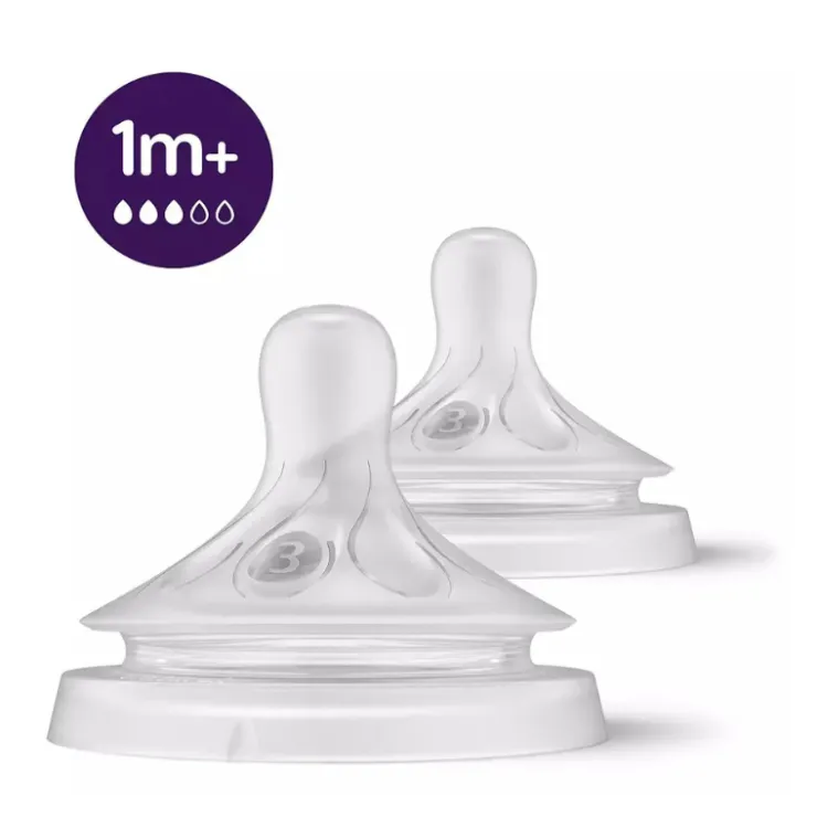 Philips Avent Bottle Feeding>Natural Response Nipple - 2 Pack