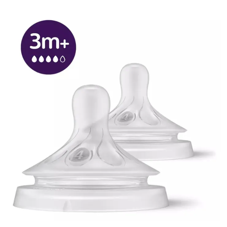 Philips Avent Bottle Feeding>Natural Response Nipple - 2 Pack