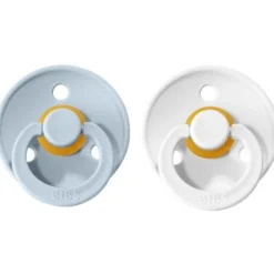 BIBS Pacifiers|Pacifier Sets>Natural Rubber Pacifier Combo - 2 Pack