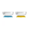 Dr Brown's Tableware>No Slip Suction Bowls - 2 Pack