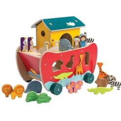TenderLeaf Games & Puzzles>Noah's Shape Sorter Ark