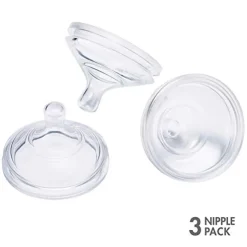 Boon Bottle Feeding>NURSH Nipples - 3 Pack