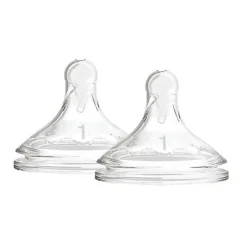 Dr Brown's Bottle Feeding>Options+ Wide Neck Nipples - 2 Pack