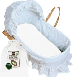 Kushies Bassinets|Bassinets>Organic Bassinet Sheet