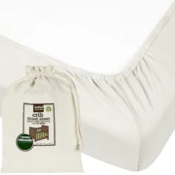 Kushies Crib Sheets|Bedding>Organic Fitted Crib Sheet