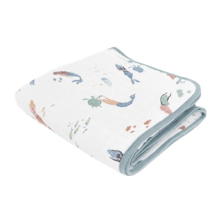 Little Unicorn Bedding>Original Cotton Muslin Quilts