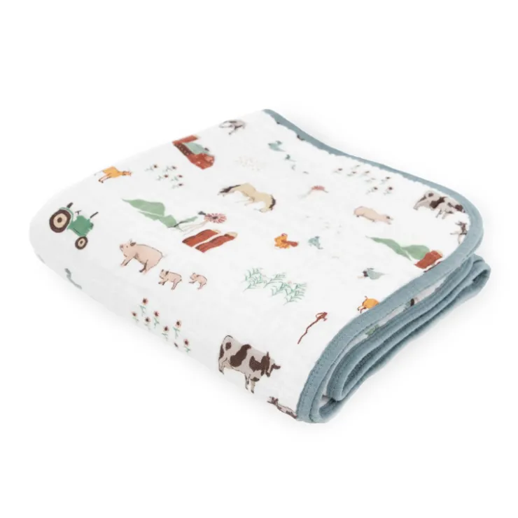 Little Unicorn Bedding>Original Cotton Muslin Quilts