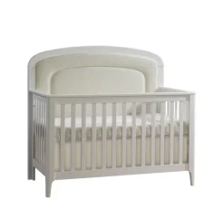 Natart Juvenile Cribs>Palo 5-in-1 Upholstered Convertible Crib