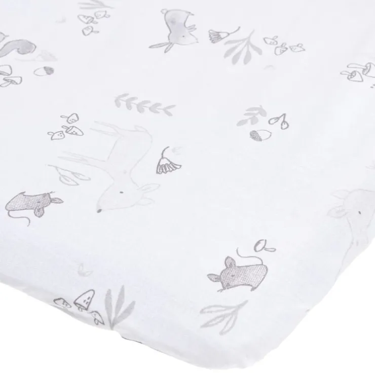 Perlimpinpin Playard Accessories>Playpen fitted sheet - Forest