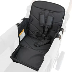 WonderFold Wagons|Wagon Accessories>Premium Single Seat with Footrest - W2 Series