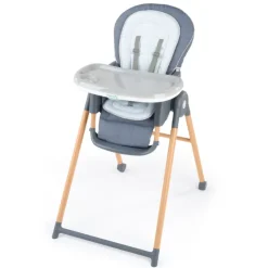 Ingenuity High Chairs>Proper Positioner 7-in-1 Deluxe High Chair - Chambray