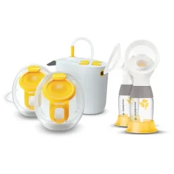 Medela Breast Pumps>Pump in Style with Hands-Free Double Electric Breast Pump Bundle