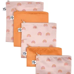 Tiny Twinkle On-The-Go Feeding>Reusable Snack Bags - 5 Pack