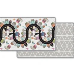 Skip Hop Activity Toys>Reversible Playmat - Vibrant Village