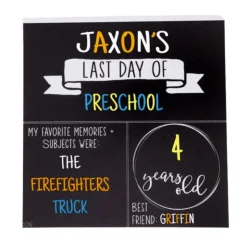 Beyond Measure Boards Letterboards>Reversible School Board