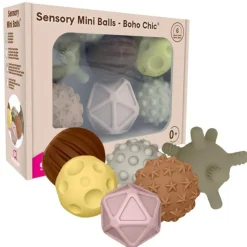 EduShape Sensory Toys>Sensory Mini Balls - 6 Pack