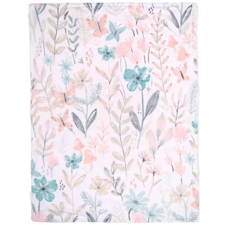 Lambs & Ivy Bedding>Sherpa Baby Blanket