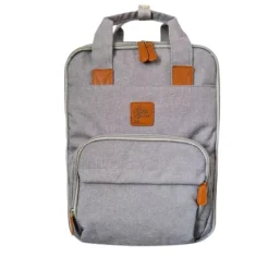 La Petite Ourse Backpack Diaper Bags>Signature Diaper Bag - Grey