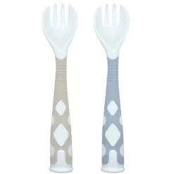 Kushies Tableware>Silibend Fork - 2 Pack