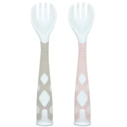 Kushies Tableware>Silibend Fork - 2 Pack