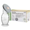 Haakaa Breast Pumps>Silicone Breast Pump With Cap - 100ml
