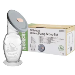 Haakaa Breast Pumps>Silicone Breast Pump With Cap - 100ml