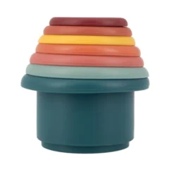 Nuby Sensory Toys>Silicone Stacking Cups