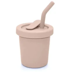 noüka Tableware>Silicone Straw Cup - 6 Oz